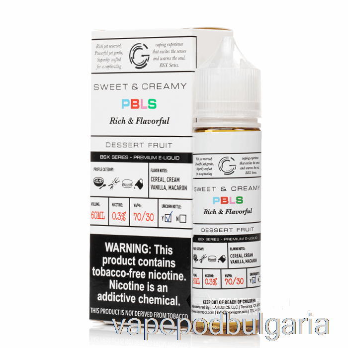 Vape Bulgaria Pbls - Bsx Series - 60ml 3mg